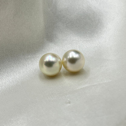 South Sea Pearl | Cream Color | Near Round Shape| 11 MM Size