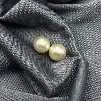 South Sea Pearl | Cream Color | Oval Shape| 11.25MM (Approx.) Size