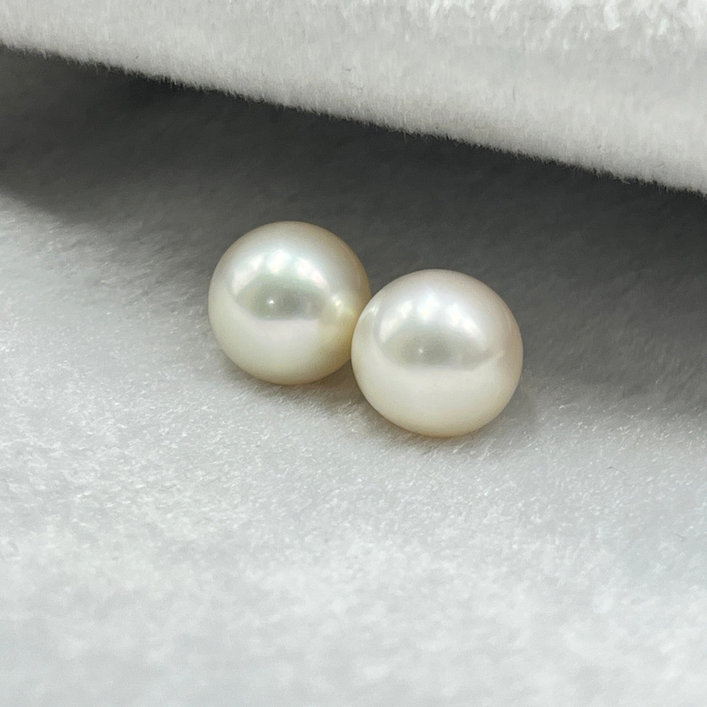 South Sea Pearl | White Color | Button Shape| 12.25MM (Approx.) Size