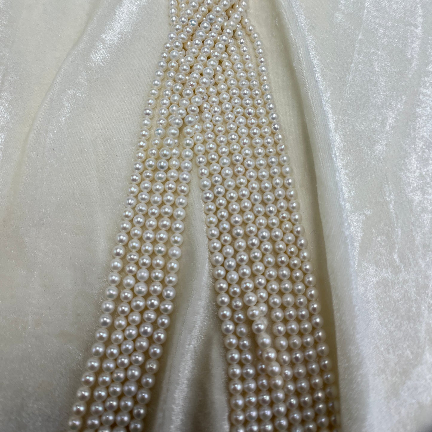Fresh Water Pearl, White Color, Round Shape, 5 MM  Size