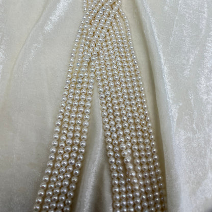 Fresh Water Pearl, White Color, Round Shape, 5 MM  Size