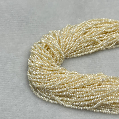 Fresh Water Pearl, Cream Color, Uneven Shape, 1.3-1.5 MM Size, AA Luster Pearl
