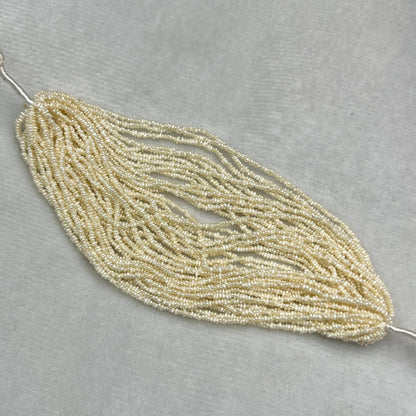 Fresh Water Pearl, Cream Color, Uneven Shape, 1.3-1.5 MM Size, AA Luster Pearl