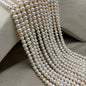 Freshwater Pearl ,  Cream Color, Oval Shape, 5.5-6mm Size