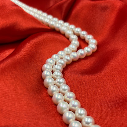 Freshwater Pearl, Off White Color ,Round  Shape