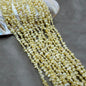 Freshwater Pearl, Yellow Color, Uneven  Shape, 5mm Size