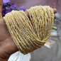 Freshwater Pearl, Golden  Color, Uneven  Shape, 3.5-4mm Size