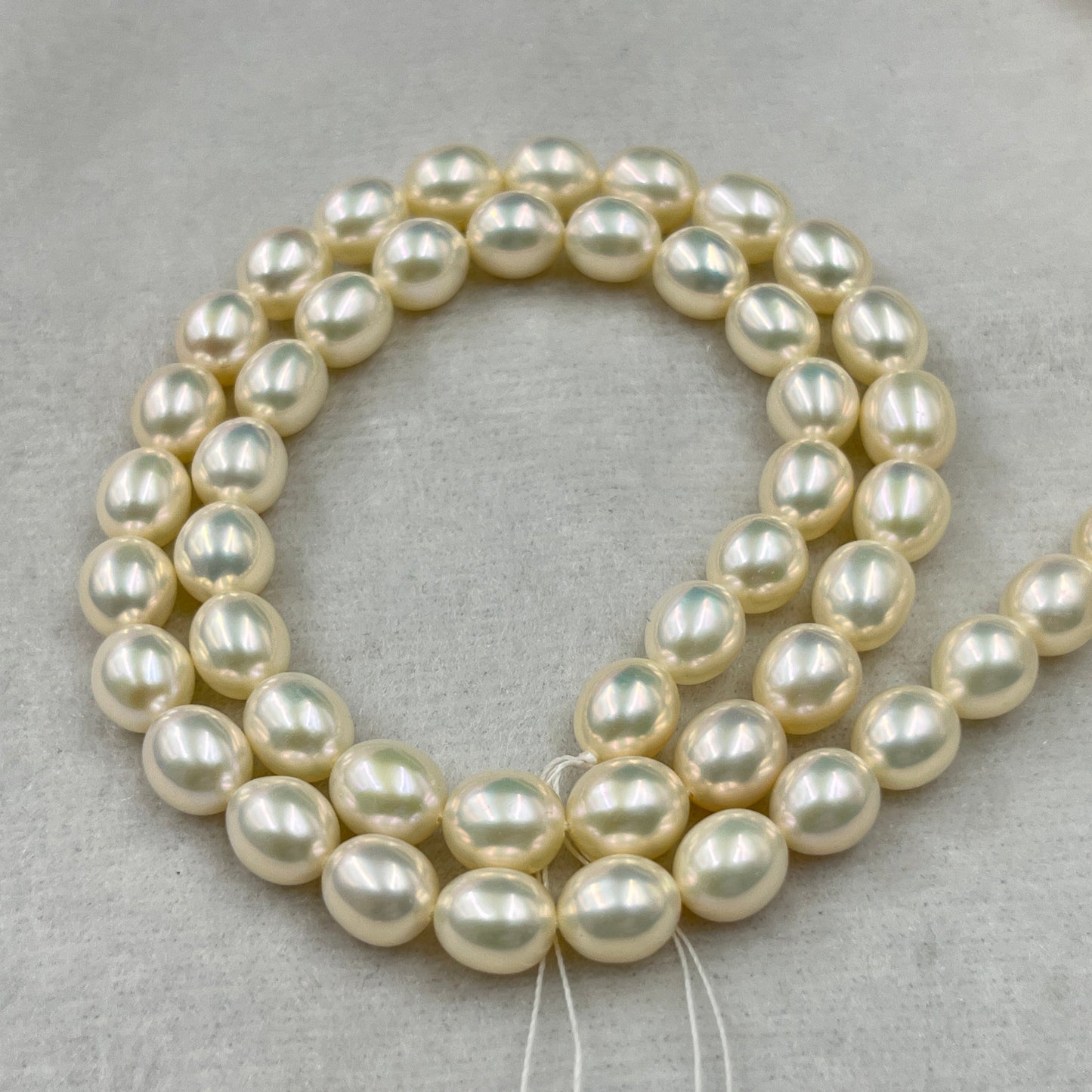 Freshwater Pearl, Off White Color, Rice Shape, 7 MM Size