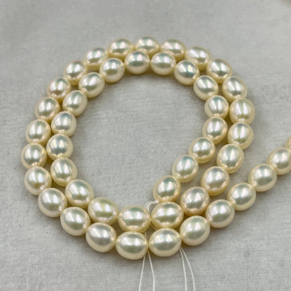 Freshwater Pearl, Off White Color, Rice Shape, 7 MM Size