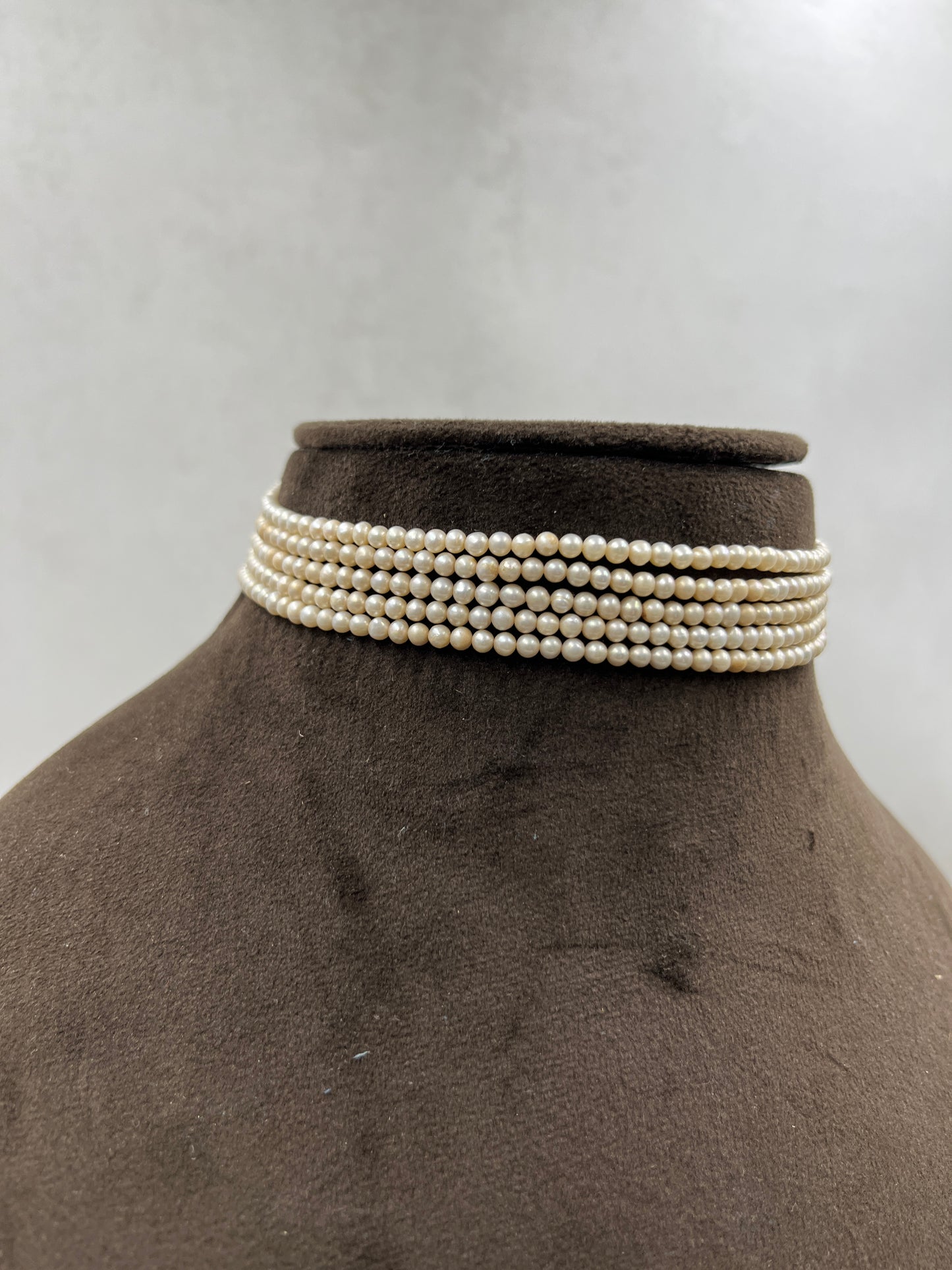 Natural Freshwater Pearl Choker with Earring and Bracelet  Pendant | Handmade Elegant Pearl Jewelry