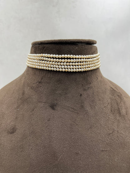 Natural Freshwater Pearl Choker with Earring and Bracelet  Pendant | Handmade Elegant Pearl Jewelry