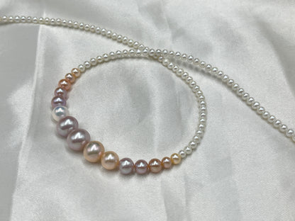 Freshwater Pearl, Multicolor Color, Round Shape, 3-9 MM Size