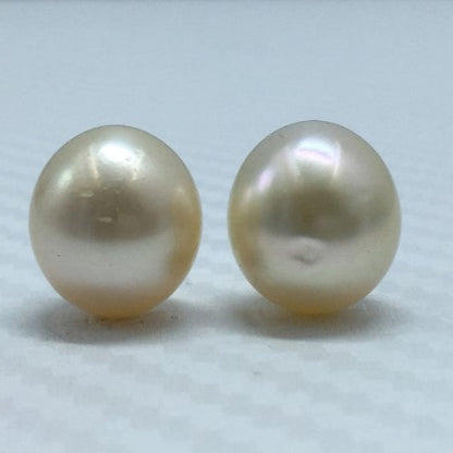 South Sea Pearl | Cream Color| Button Shape| 11.25 MM (Approx.) Size