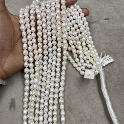 Freshwater Pearl Necklace, Multi Color, Drop Shape, Uneven Size
