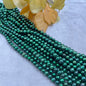Freshwater Pearl, Green Color, Round Shape, 7.5mm Size