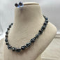 Fresh water pearls necklace with Silver studs / silver lock