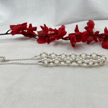 Fresh water pearls necklace &nbsp;with bras hook