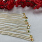 Fresh water pearls because with imitation stone and brass lock&nbsp;