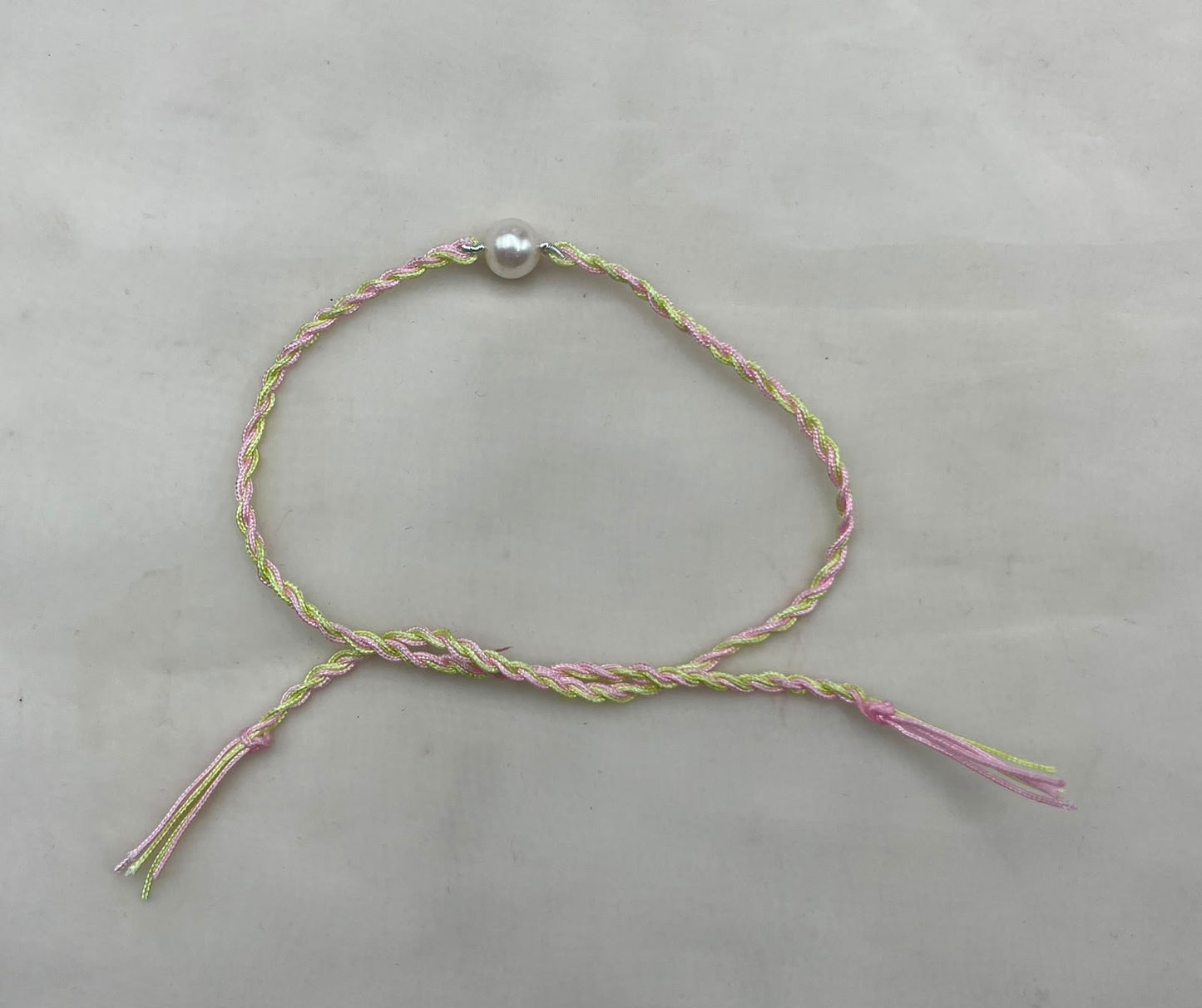 Handcrafted Freshwater Pearl Rakhi | Adjustable Pearl Bracelet | Elegant Raksha Bandhan Gift for Brother
