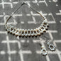 Natural Freshwater Pearl Choker  with pearl earring | Handmade Elegant Pearl Jewelry | Brass Lock