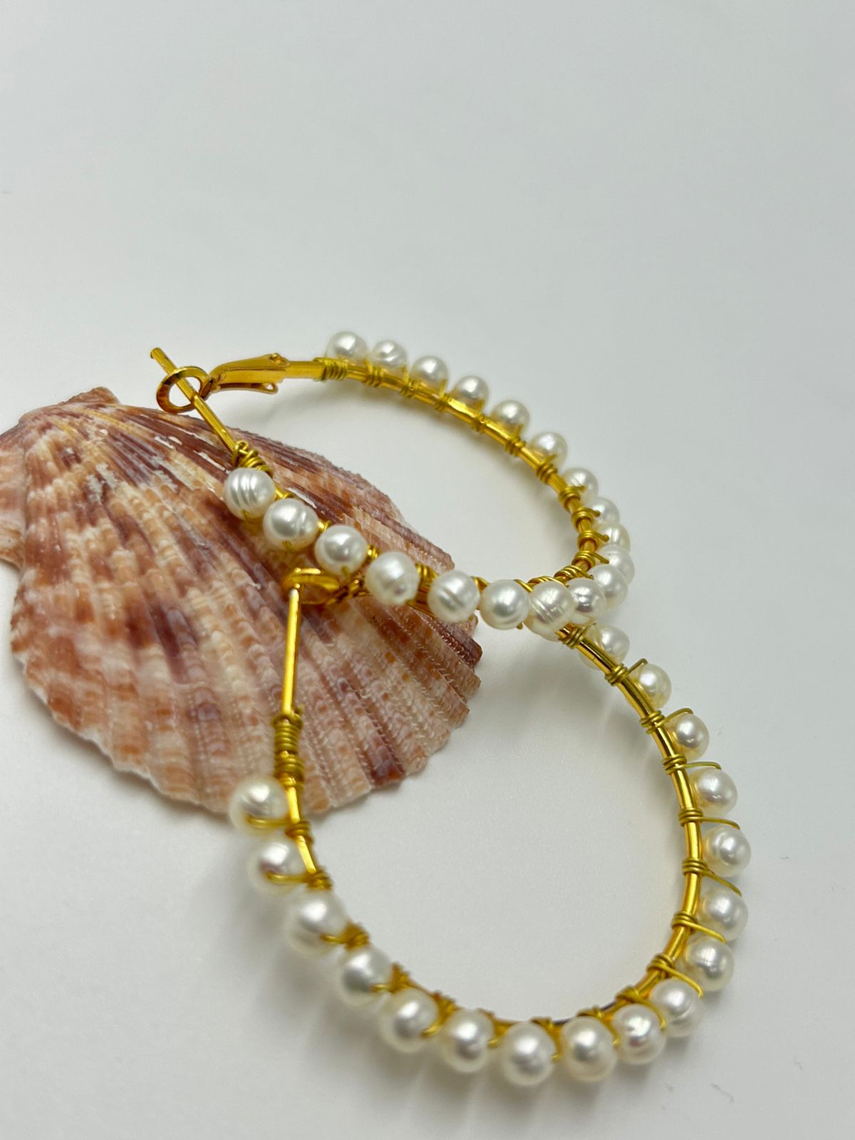Natural Freshwater Pearl Earrings