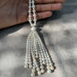 Natural Freshwater Pearl Necklace | Handmade Elegant Pearl Jewelry | Brass Lock