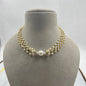 Natural Freshwater Pearl Choker  | Handmade Elegant Pearl Jewelry | Brass Lock