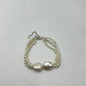 Natural Freshwater Pearl Braclete  | Handmade Elegant Pearl Jewelry | Brass Lock