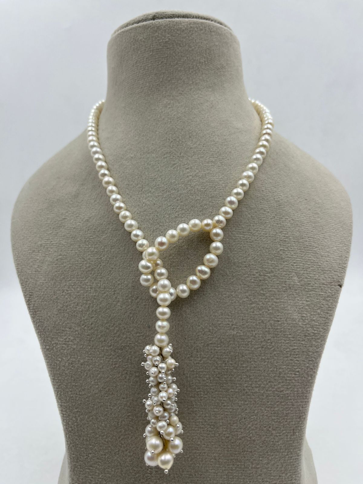 Freshwater Pearl Necklace | Elegant Natural Pearl Jewelry | Classic Handmade Necklace