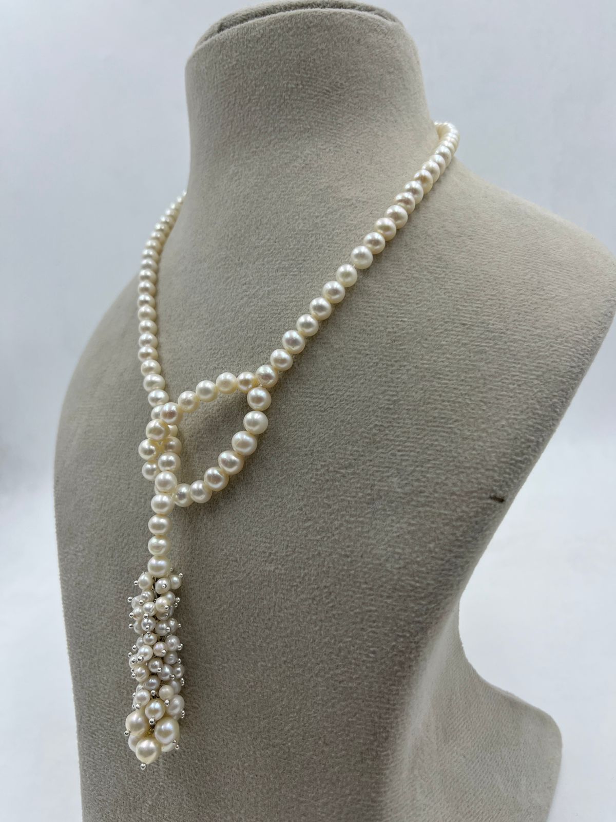 Freshwater Pearl Necklace | Elegant Natural Pearl Jewelry | Classic Handmade Necklace