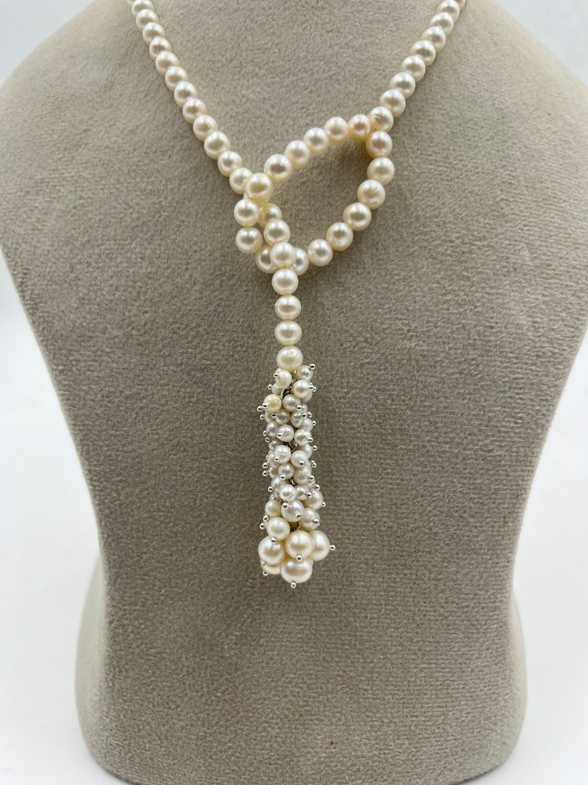 Freshwater Pearl Necklace | Elegant Natural Pearl Jewelry | Classic Handmade Necklace