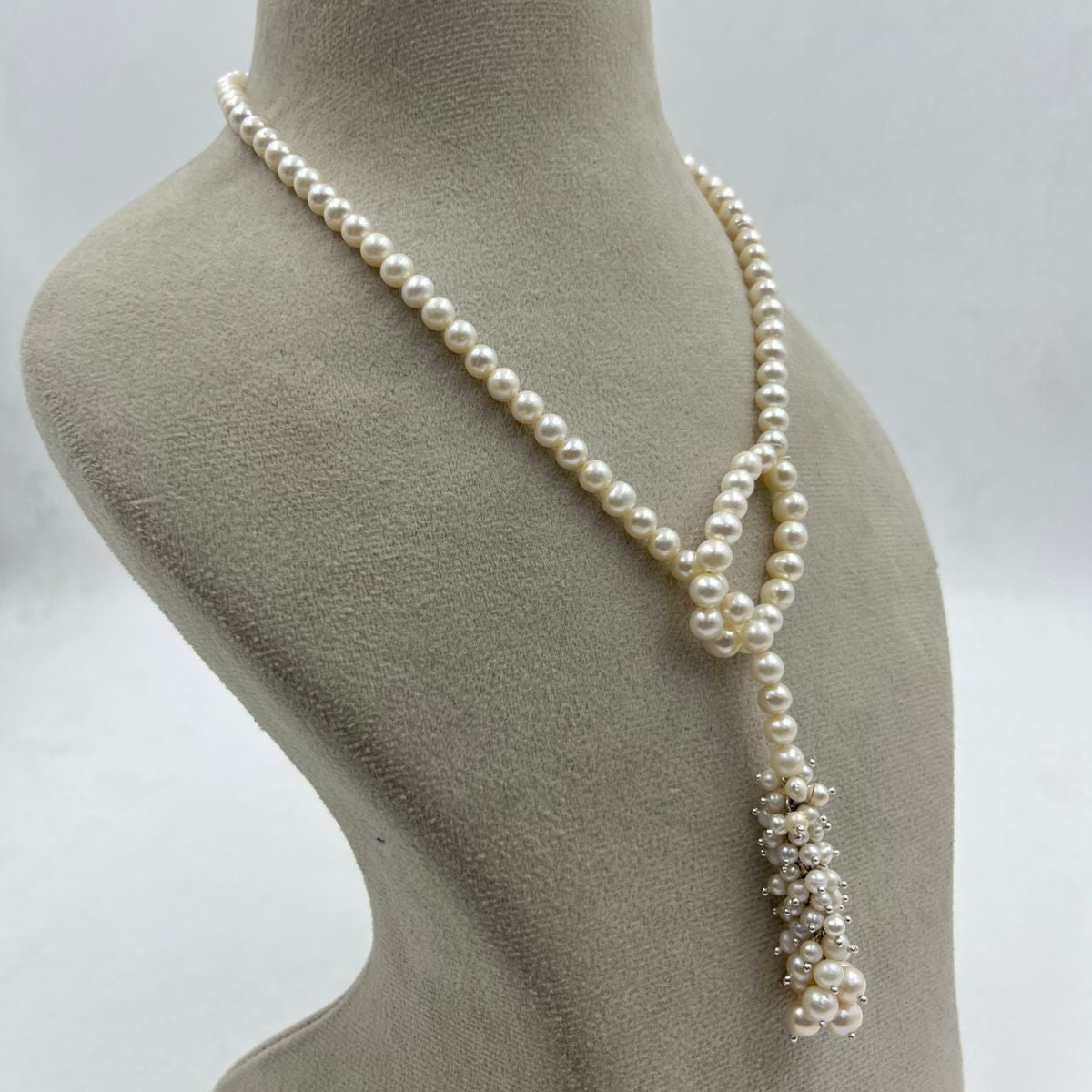 Freshwater Pearl Necklace | Elegant Natural Pearl Jewelry | Classic Handmade Necklace