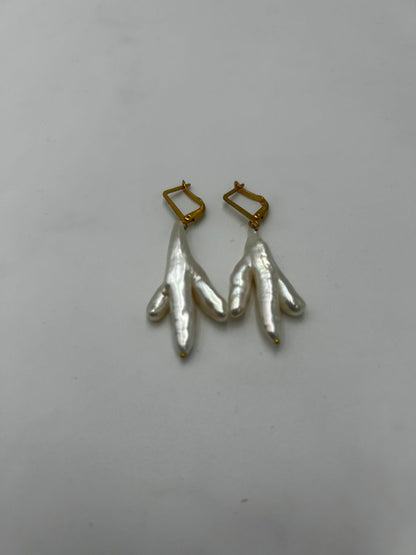 Freshwater Pearl Earrings | Elegant Natural Pearl Jewelry | Classic Earrings for Women