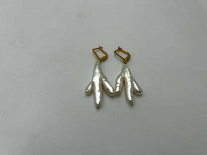 Freshwater Pearl Earrings | Elegant Natural Pearl Jewelry | Classic Earrings for Women