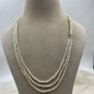 Real Freshwater Cultured Pearl Necklace – Multi-Strand Statement Jewelry