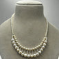 Real Freshwater Cultured Pearl Necklace & Earrings Set – Statement Bridal Jewelry