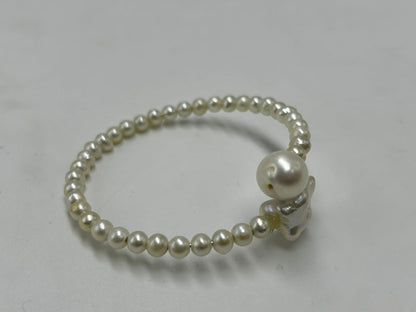 Real Freshwater Cultured Pearl Bracelet  – Statement Jewelry for Women