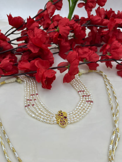 Freshwater Pearl Choker Necklace | Elegant Pearl Collar Necklace | Classic Handmade Jewelry for Women | Bridal & Wedding Jewelry