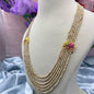 Freshwater Pearl Kantha Necklace in Basra Colour | Traditional Pearl Statement Necklace | Elegant Handmade Pearl Jewelry | Bridal & Festive Wear