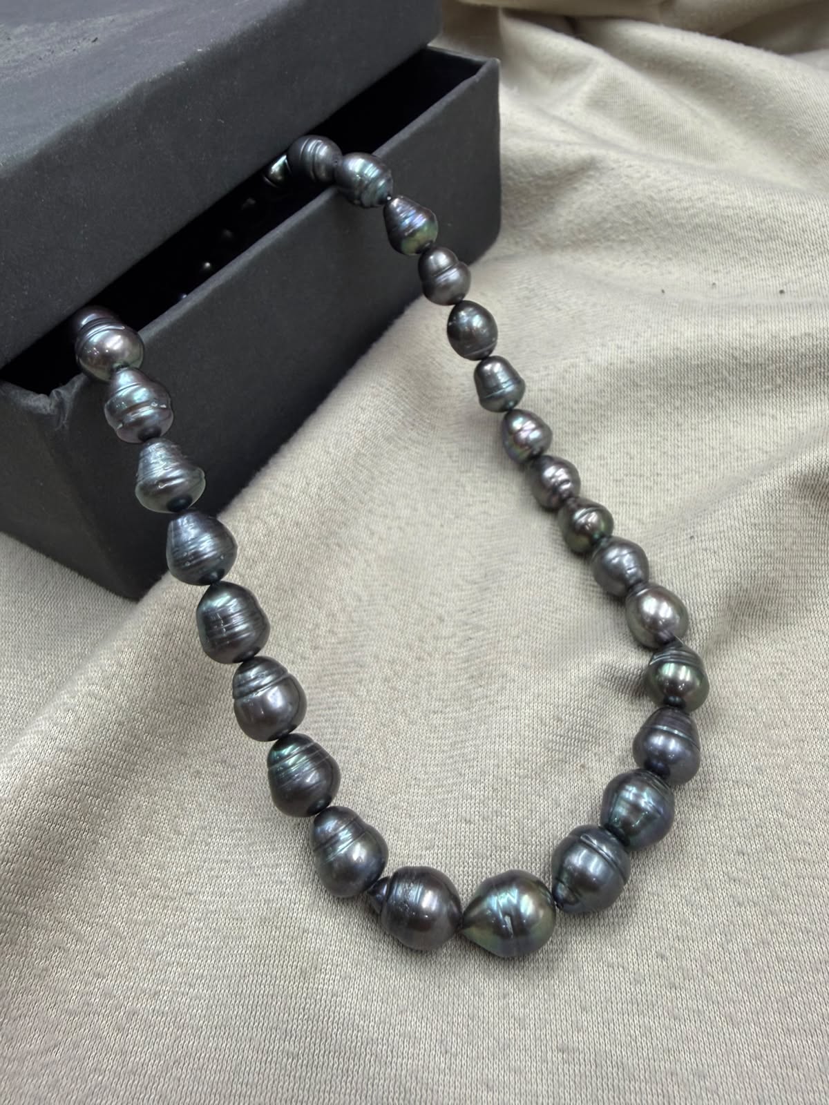 Freshwater Baroque Pearl Necklace | Natural Baroque Pearl Statement Necklace | Handmade Elegant Pearl Jewelry | Bridal & Gift Necklace