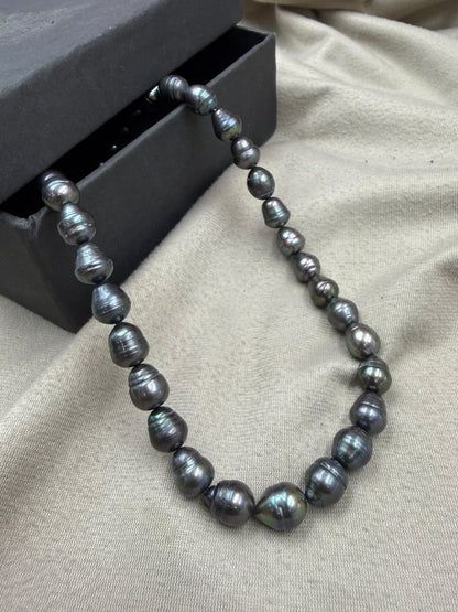 Freshwater Baroque Pearl Necklace | Natural Baroque Pearl Statement Necklace | Handmade Elegant Pearl Jewelry | Bridal & Gift Necklace
